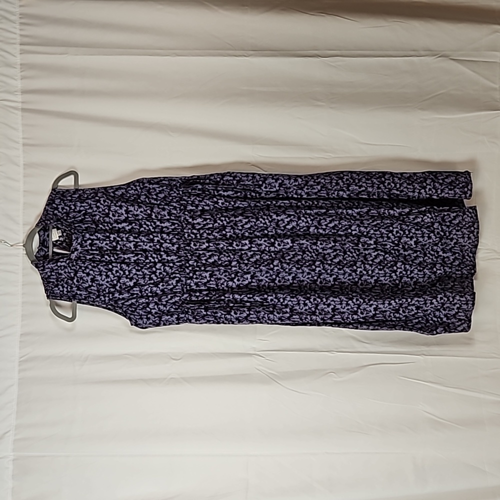 Size XXL Purple Sleeveless Maxi Dress
